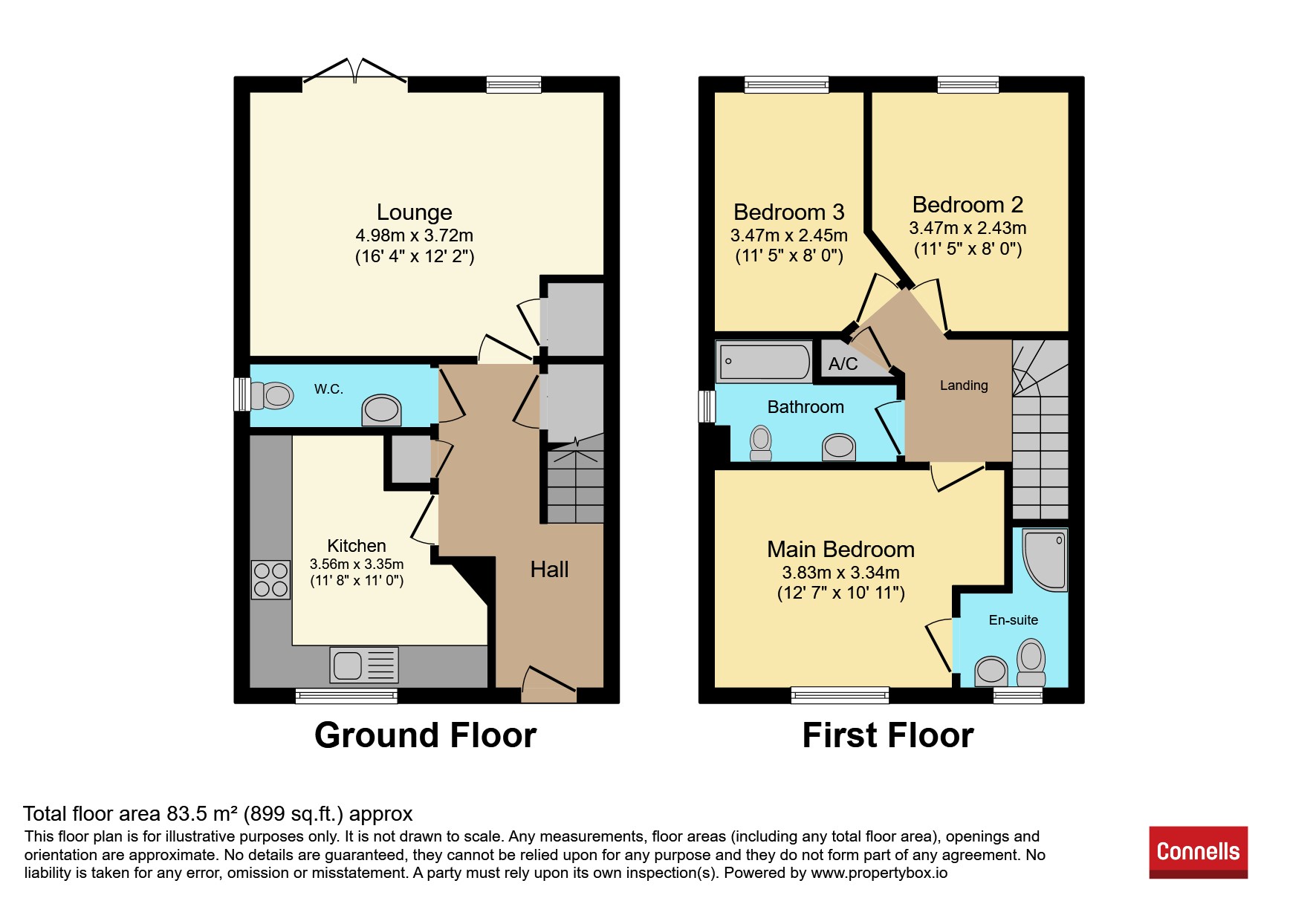 18, Elder Way, Bedford floorplan