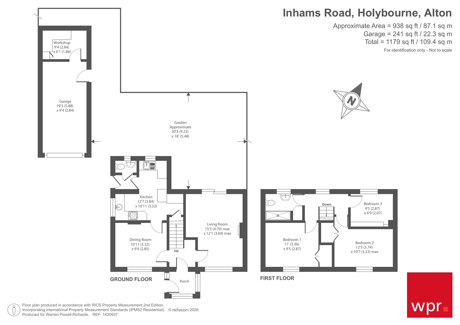 6, Inhams Road, Alton floorplan