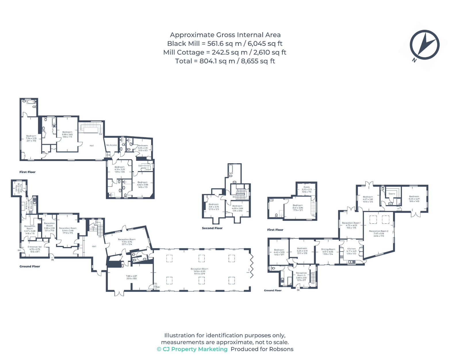 Black Jacks Mill, Park Lane, Uxbridge floorplan