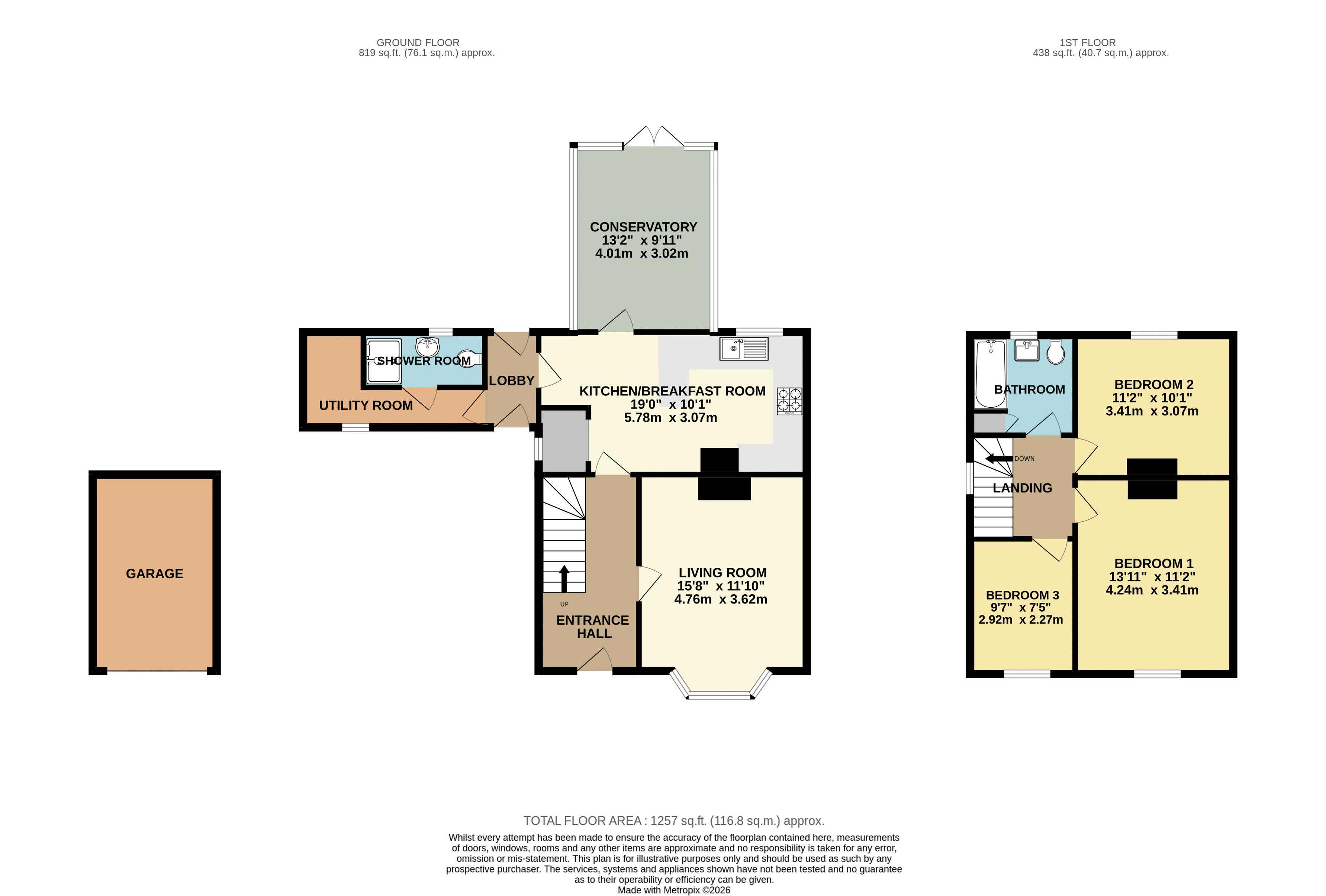 52, Princes Street, Lincoln floorplan