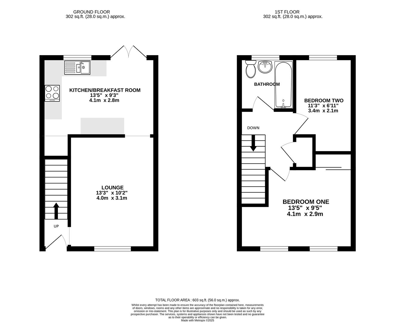 37, The Doves, Weymouth floorplan