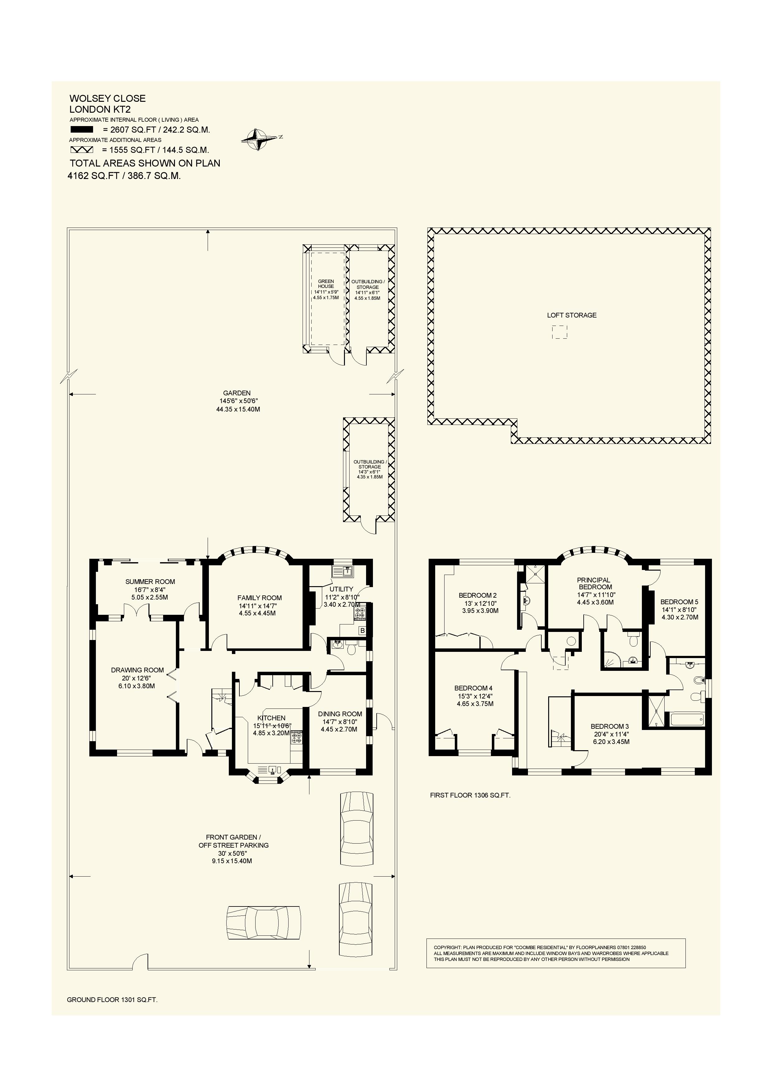3, Wolsey Close, Surrey floorplan