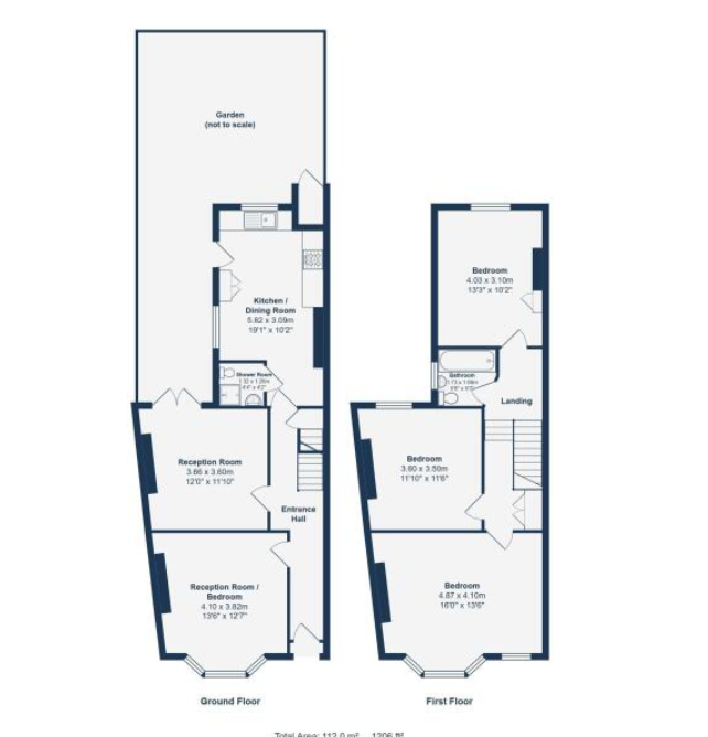 14, Hawstead Road, London floorplan