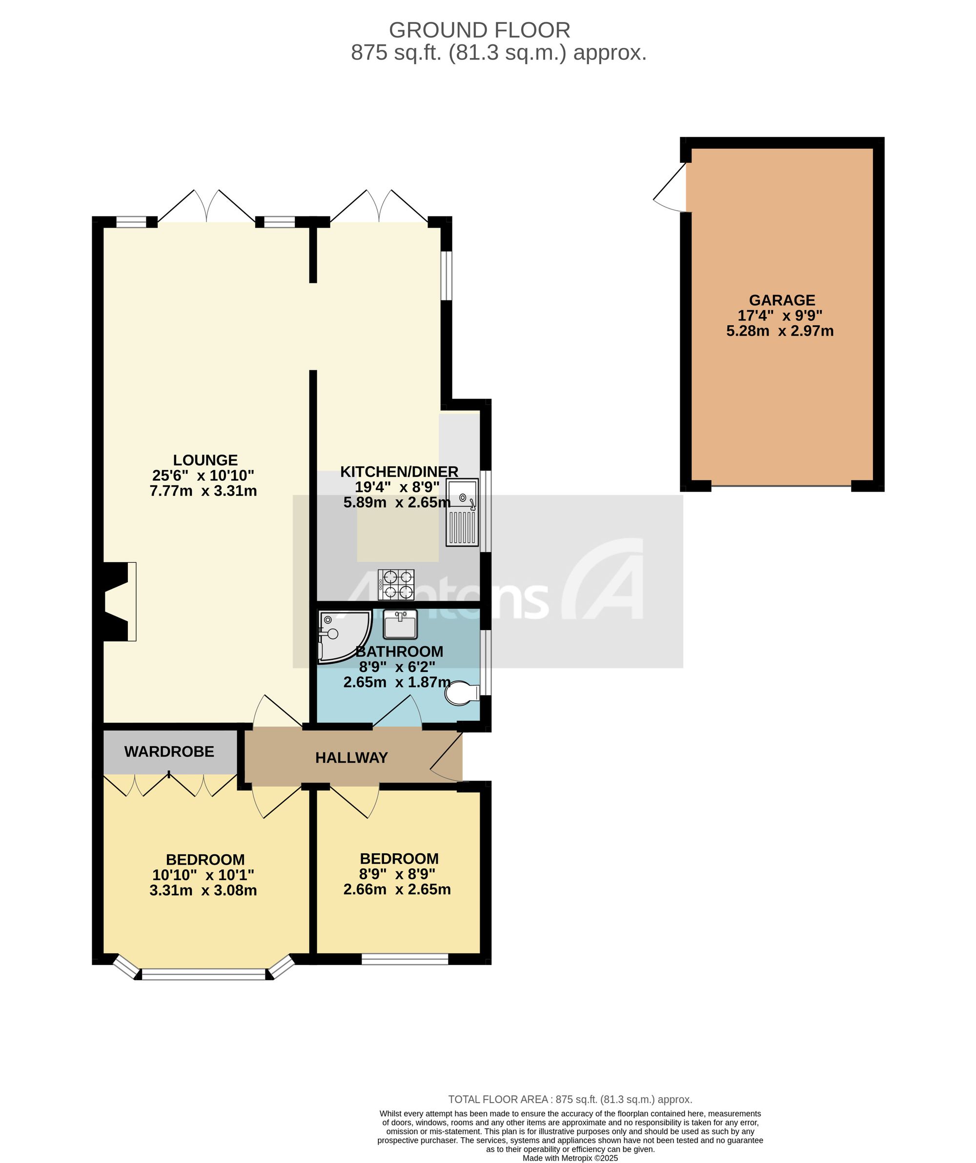 18 Thames Road, Warrington floorplan