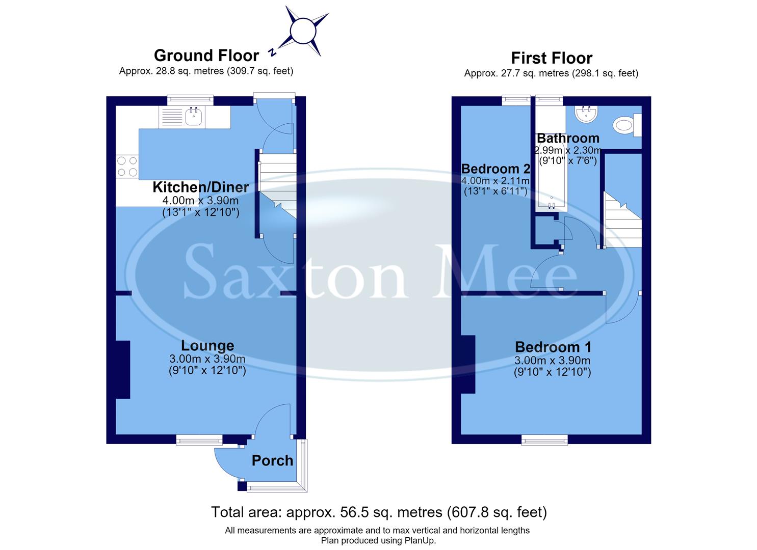 3, Ash Lane, Sheffield floorplan