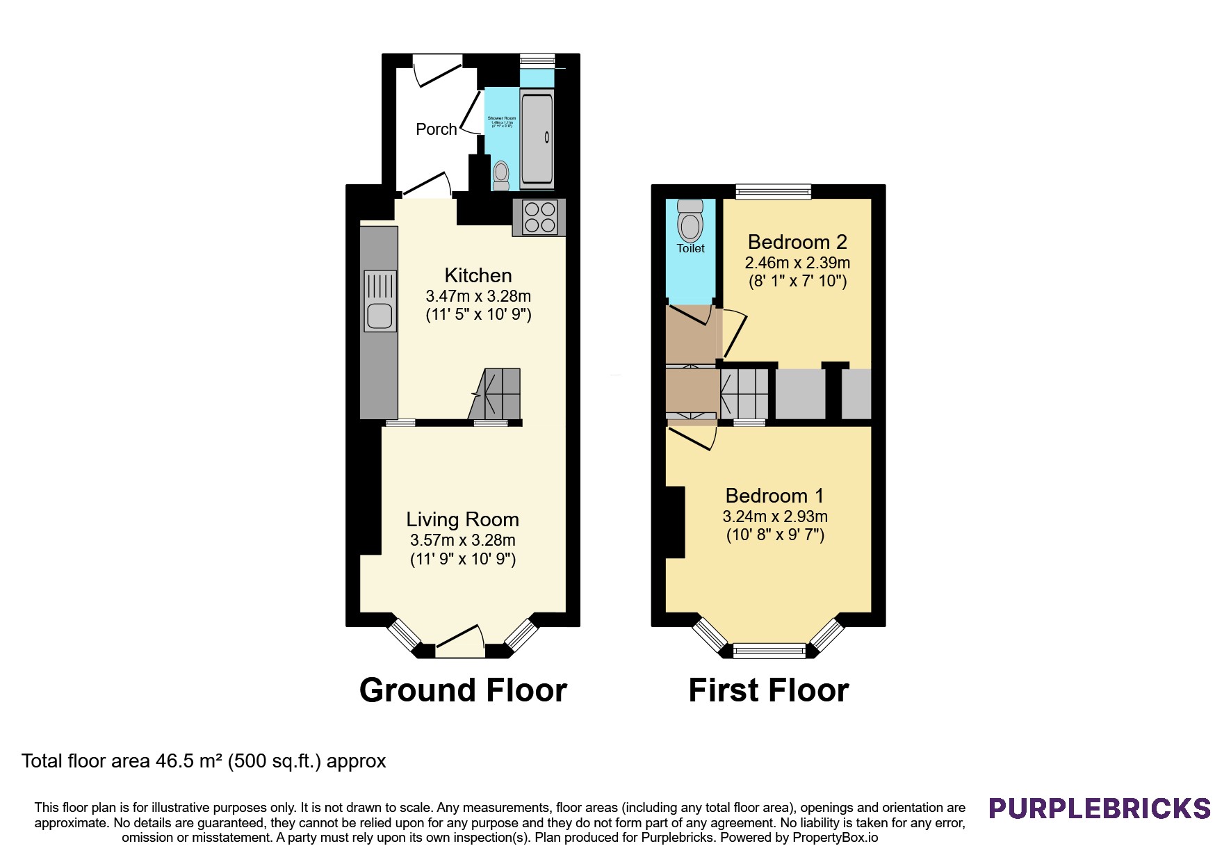 50, South Street, Ventnor floorplan