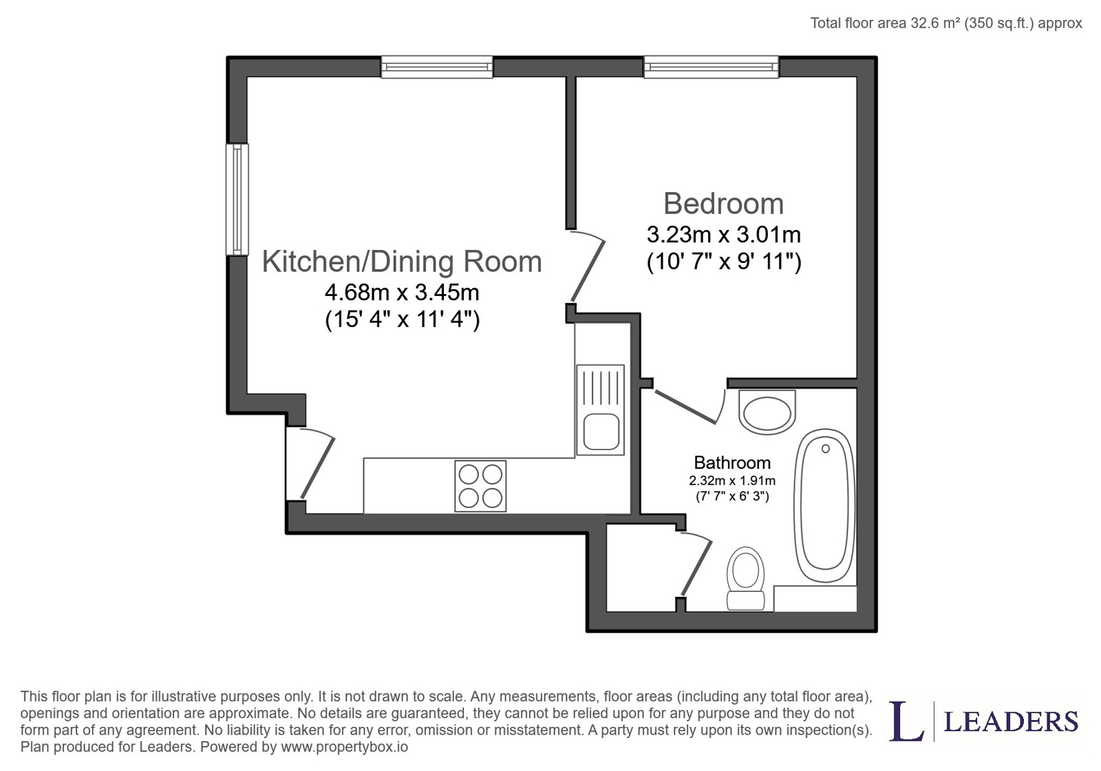 12, Dunnock Close, Hampshire floorplan