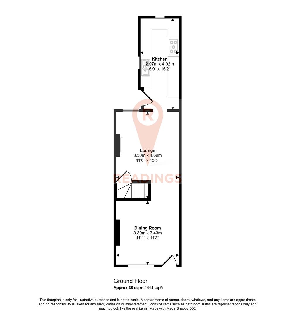 81, Bassett Street, Leicester floorplan