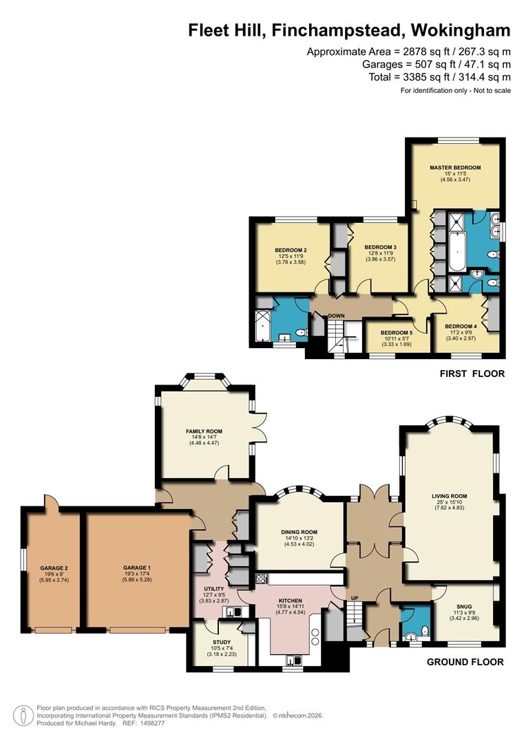 Orchard House, Fleet Hill, Finchampstead floorplan