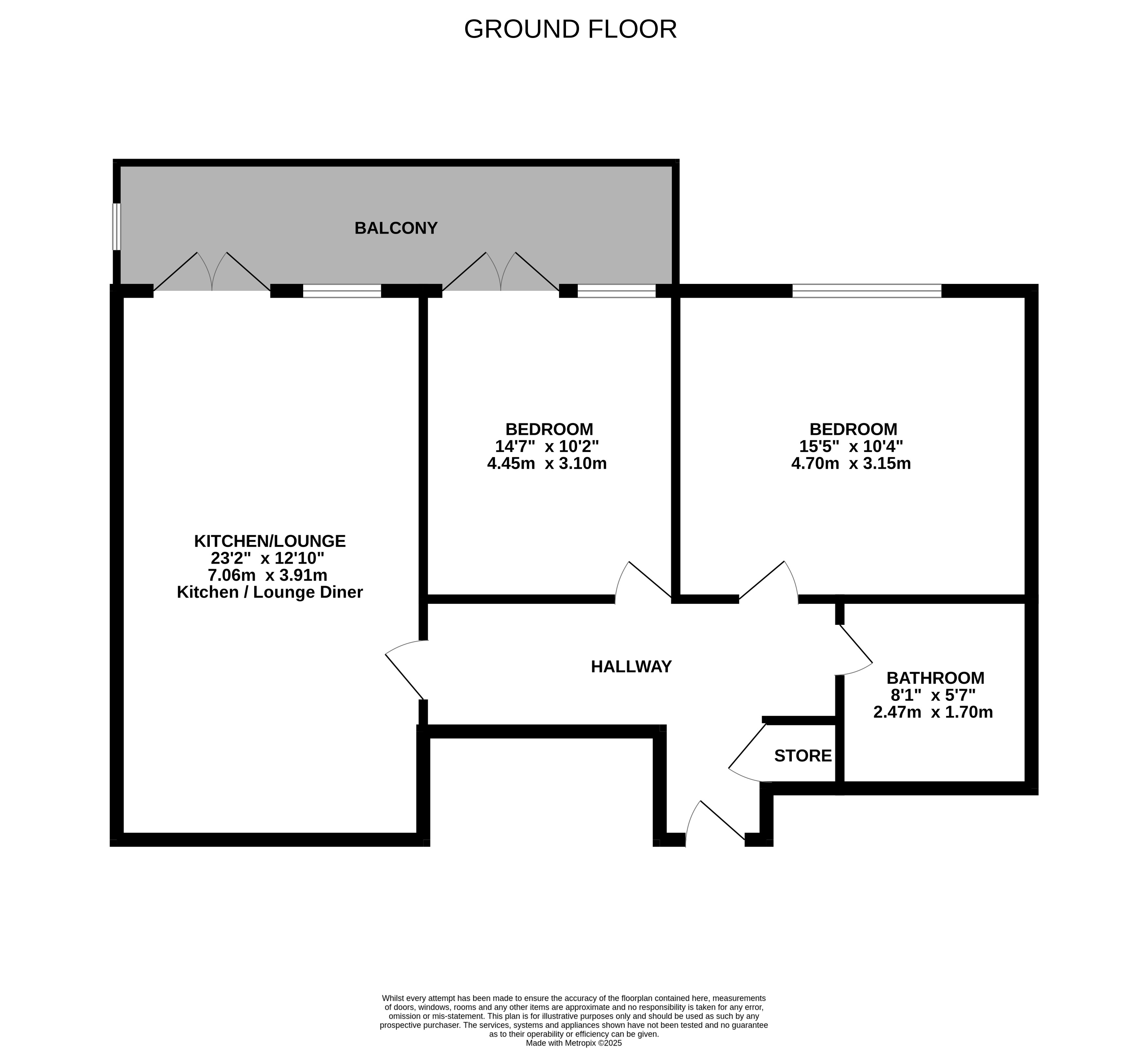 4, Parkes Court, Telford floorplan