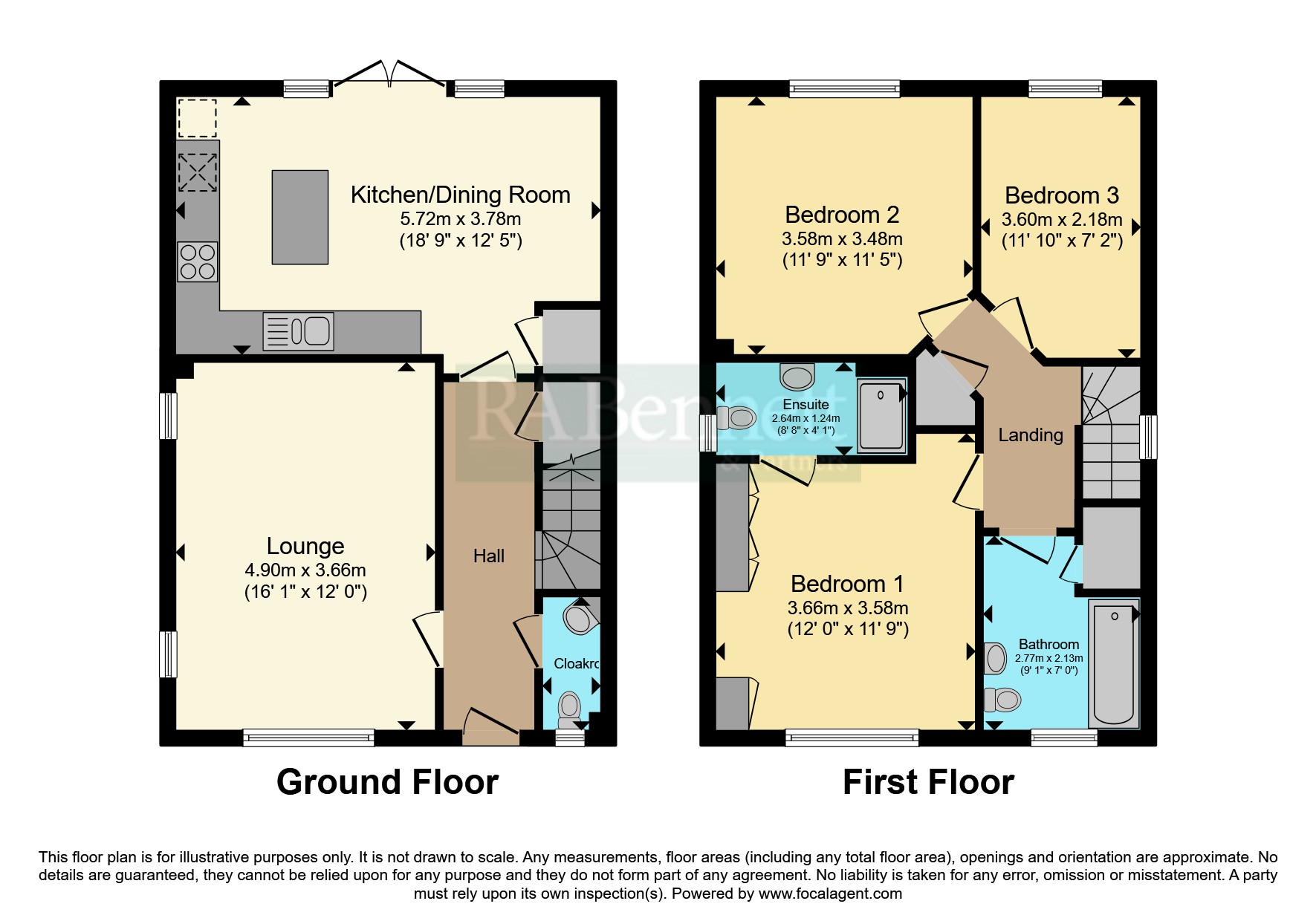 7, Mill Meadow, Worcester floorplan
