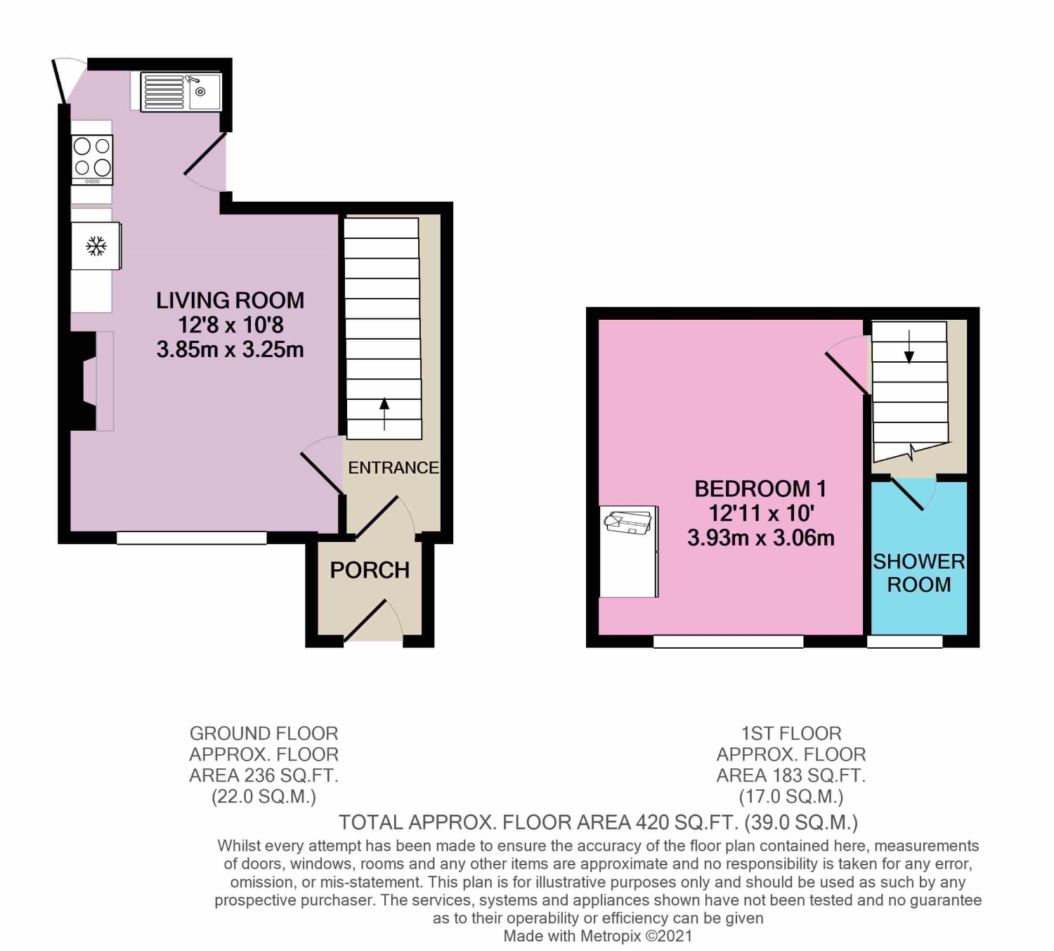 2, Manley Street, Brighouse floorplan