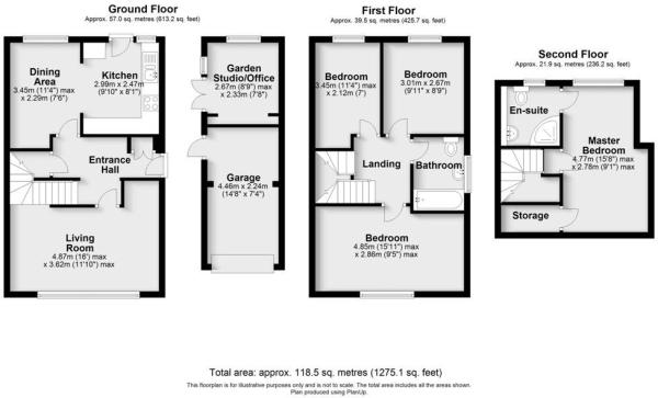 4 Bedrooms Semi-detached house for sale in Munro Avenue, Woodley, Reading, Berkshire RG5