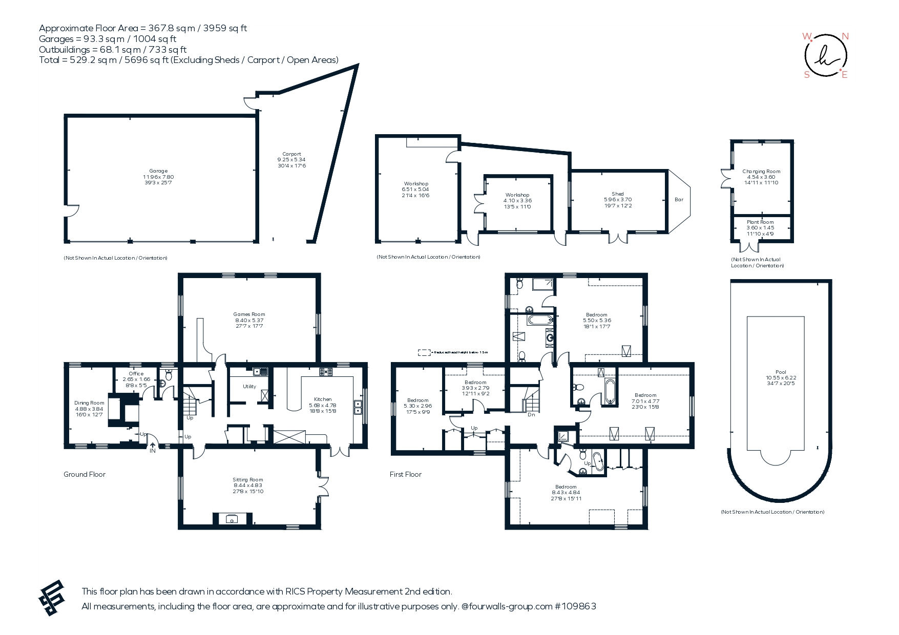 Twyver Cottage, High Street, Upton St. Leonards, Gloucester floorplan