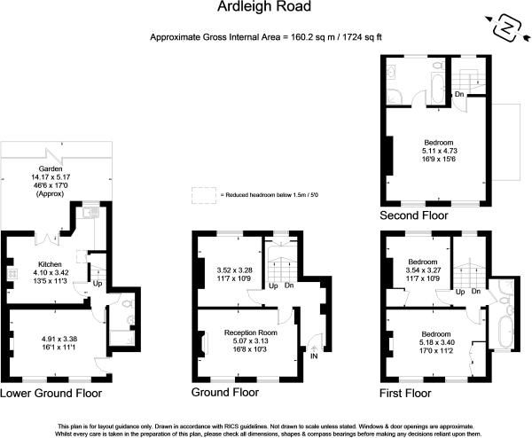 3 Bedrooms Terraced house to rent in Ardleigh Road, London N1