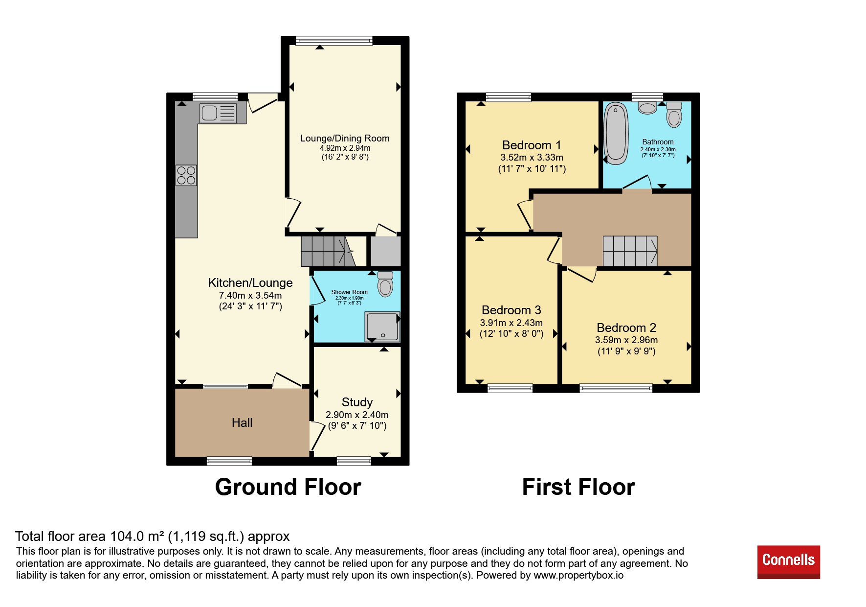 51, Thornleigh, Dudley floorplan