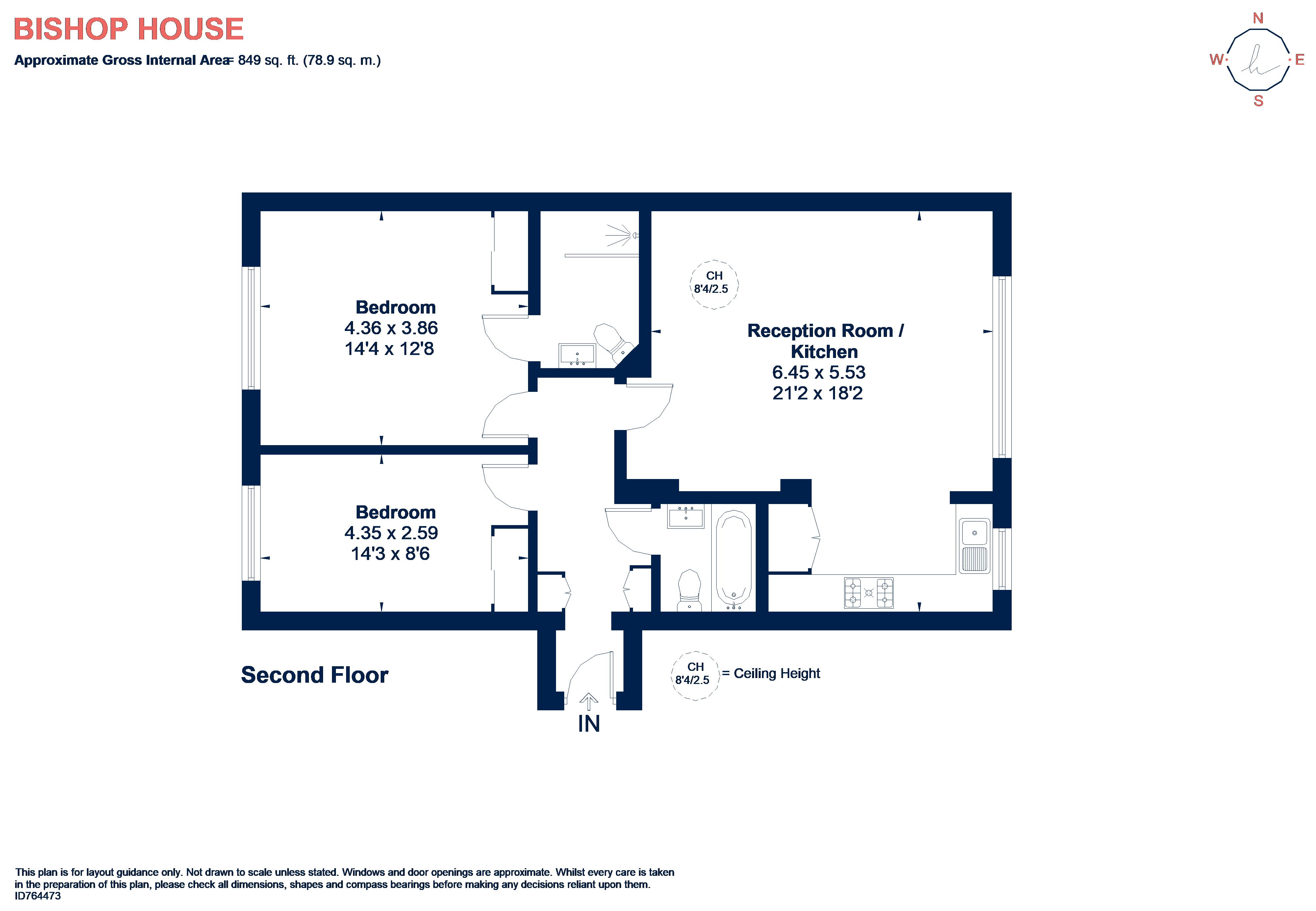 Flat 11, Bristol House, 67, Lower Sloane Street, London floorplan