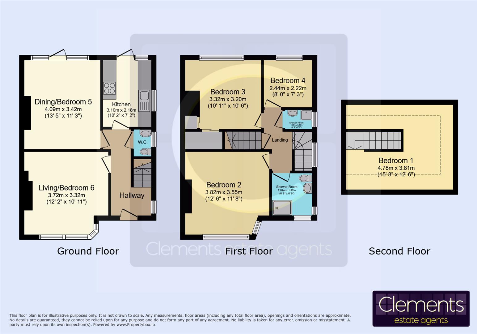 45, Lawn Lane, Hemel Hempstead floorplan