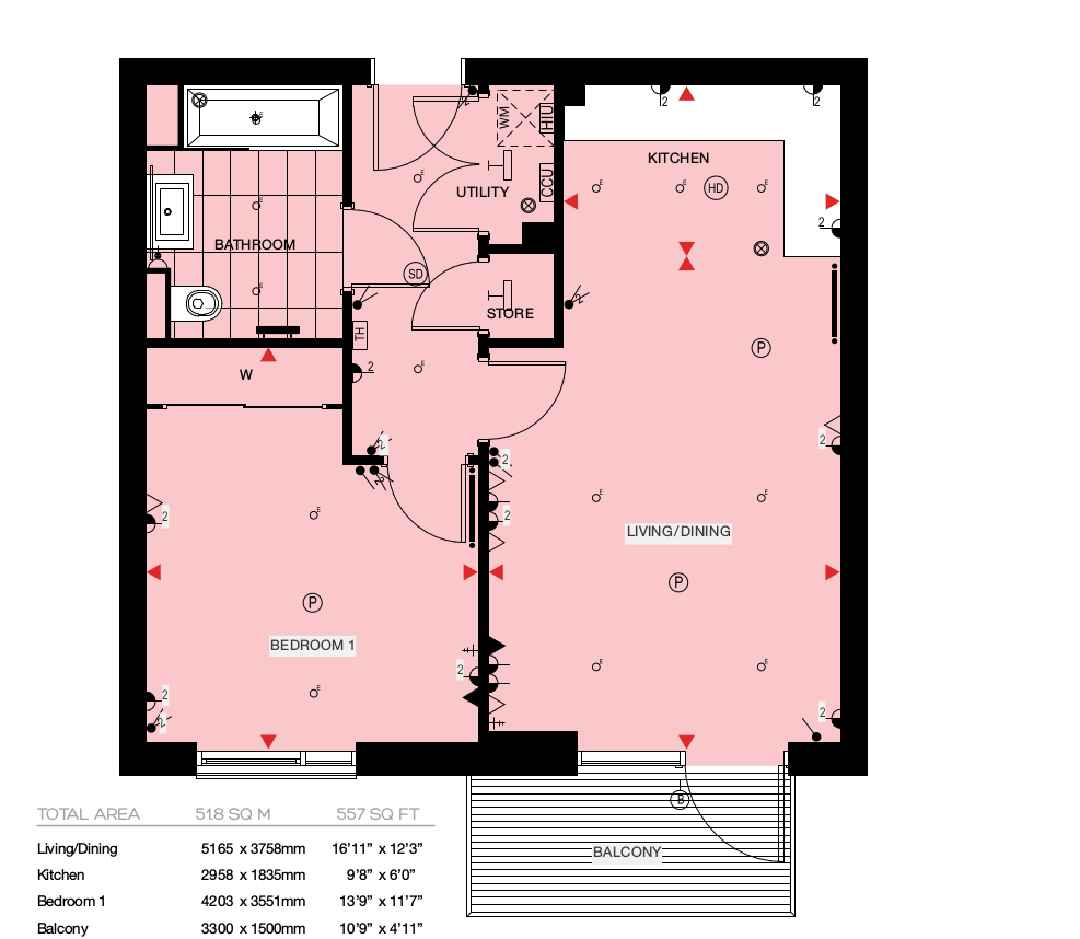 1 Bedrooms Flat to rent in Plough Way, London SE16