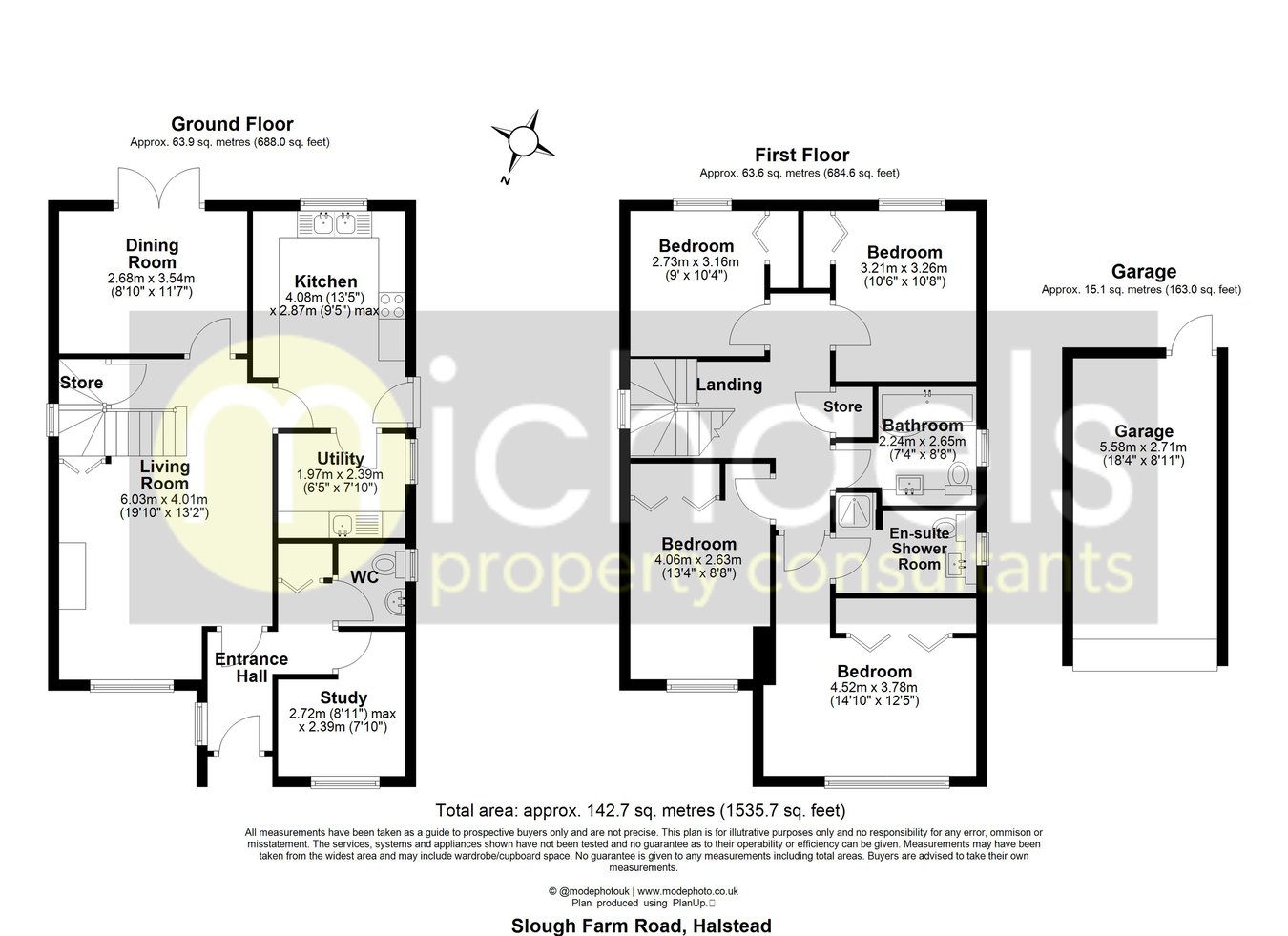 36, Slough Farm Road, Halstead floorplan