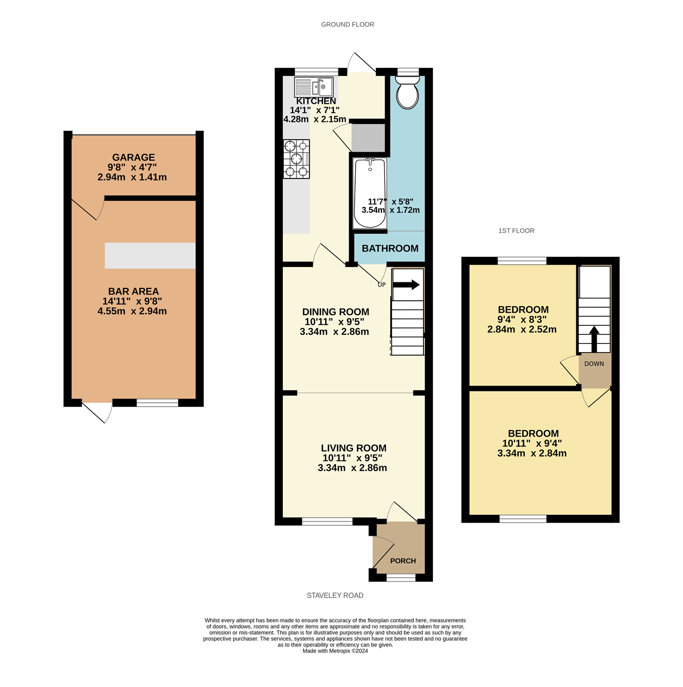 Alexandra Road, Ashford TW15, 2 bedroom terraced house for sale