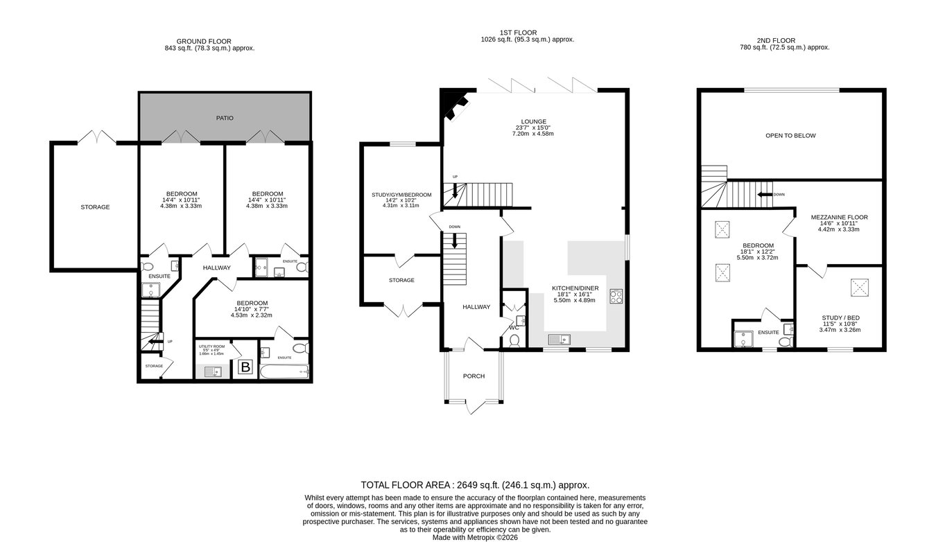 Adra, The Glen, Saundersfoot floorplan