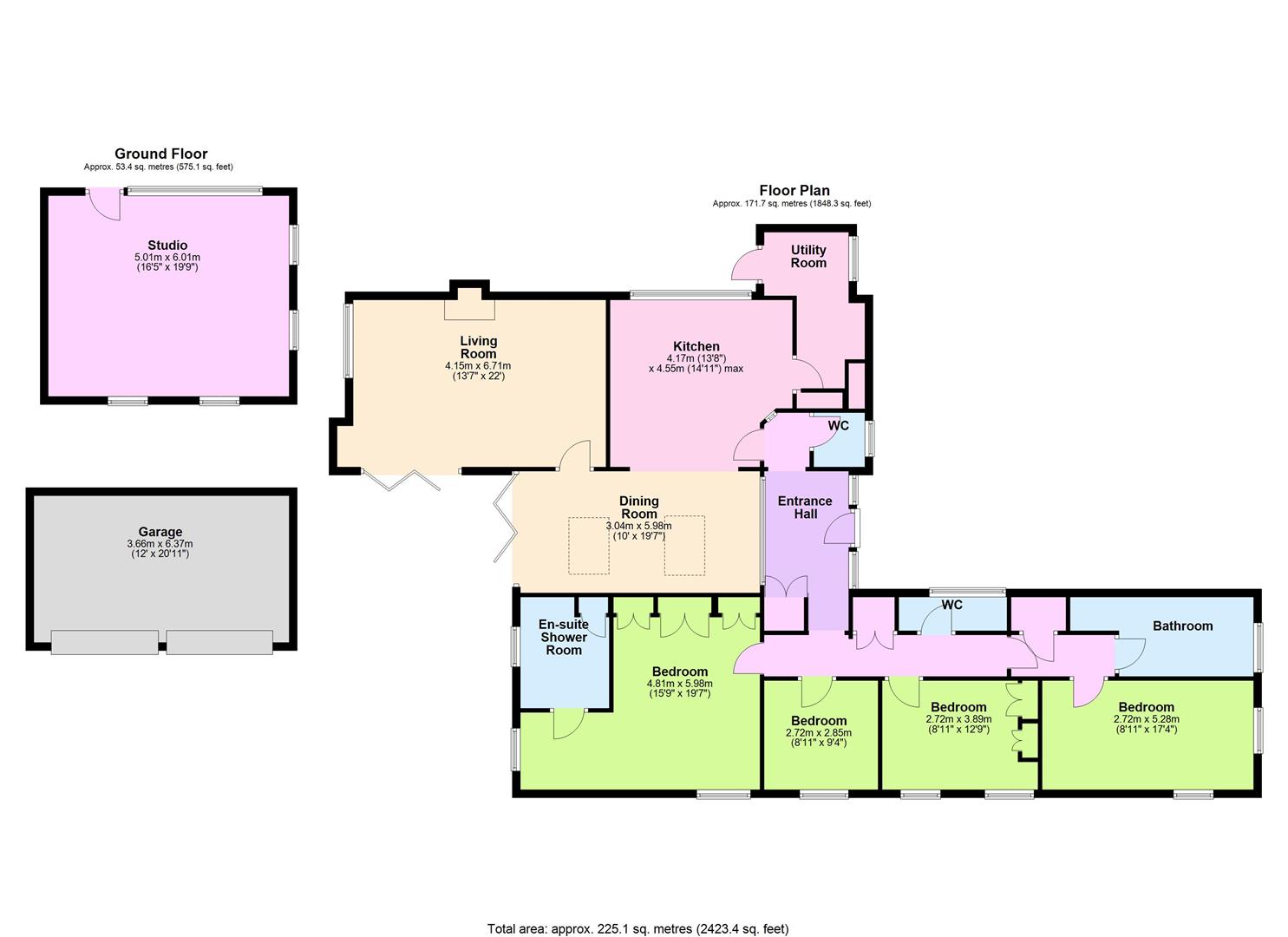 Keepers Mount, Hampers Lane, Pulborough floorplan