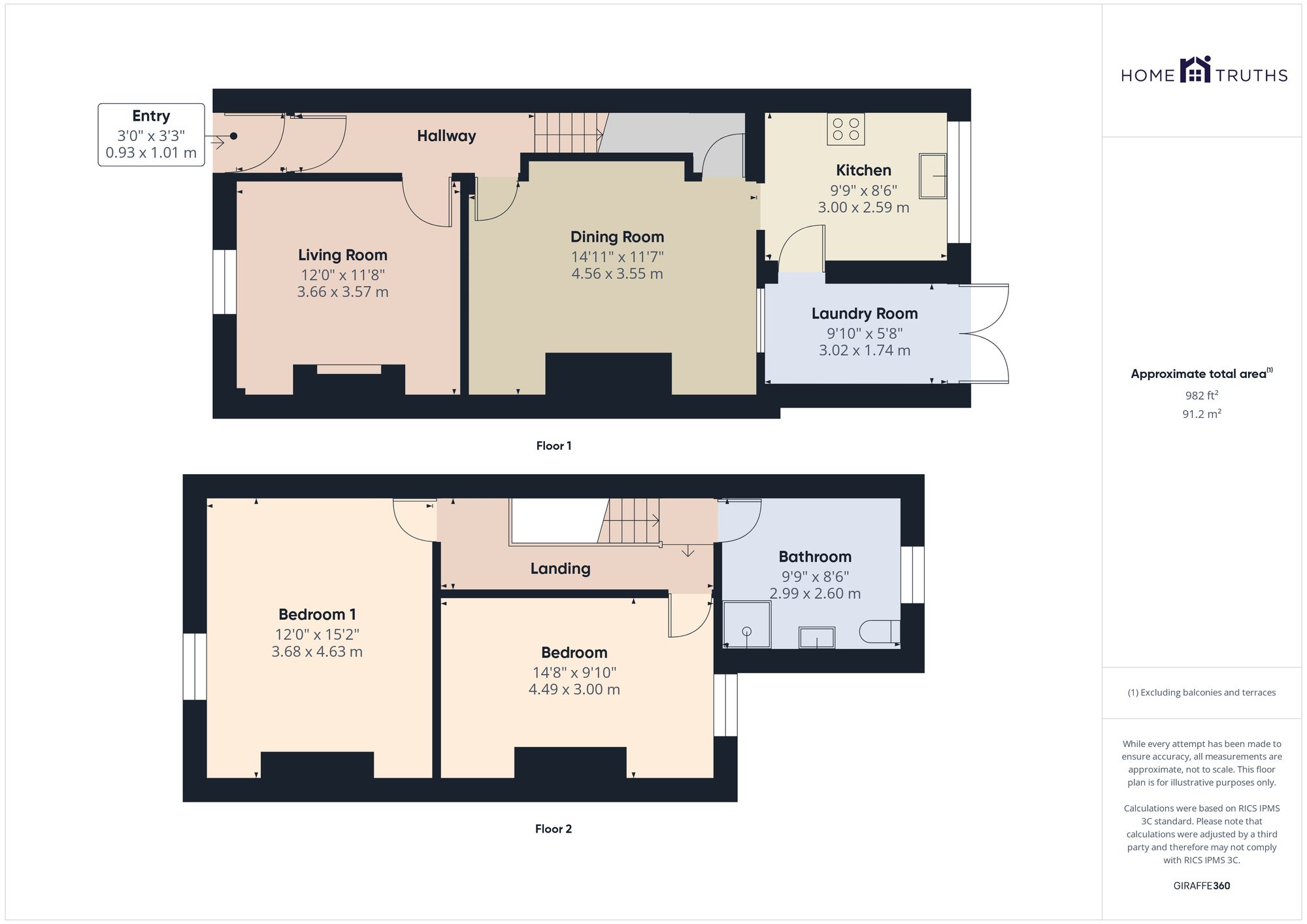 309 Wood Lane, Chorley floorplan