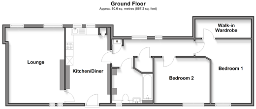 Culpeper Road, Aylesford floorplan