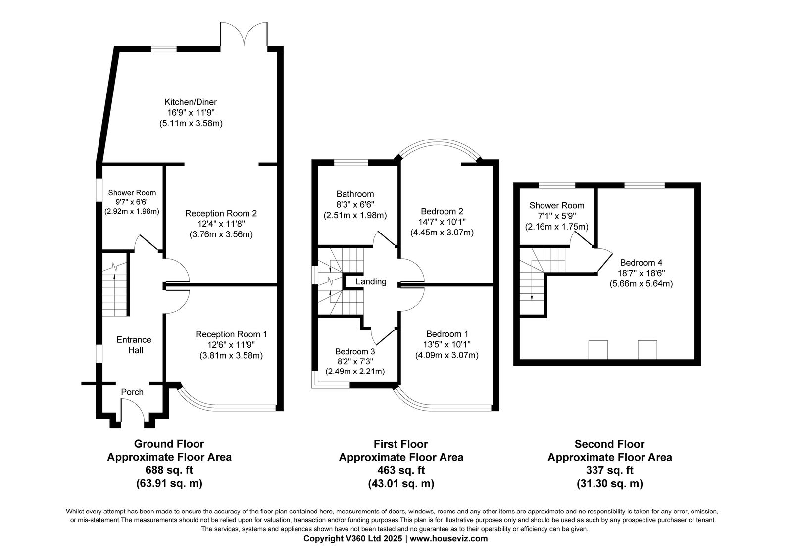 20, Cool Oak Lane, London floorplan