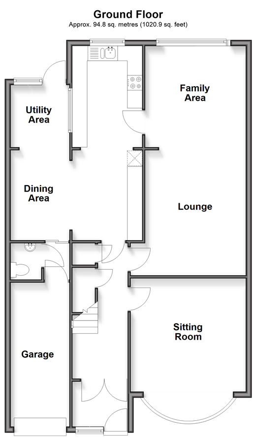 Kings Avenue, Woodford Green floorplan