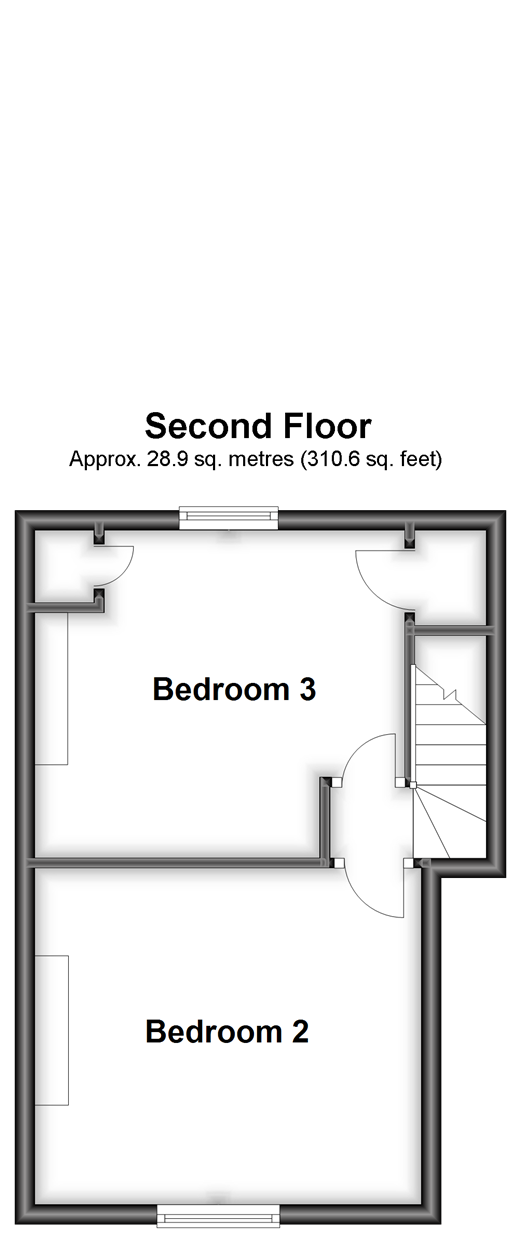 Priory Street, Lewes, East Sussex BN7, 3 bedroom semidetached house