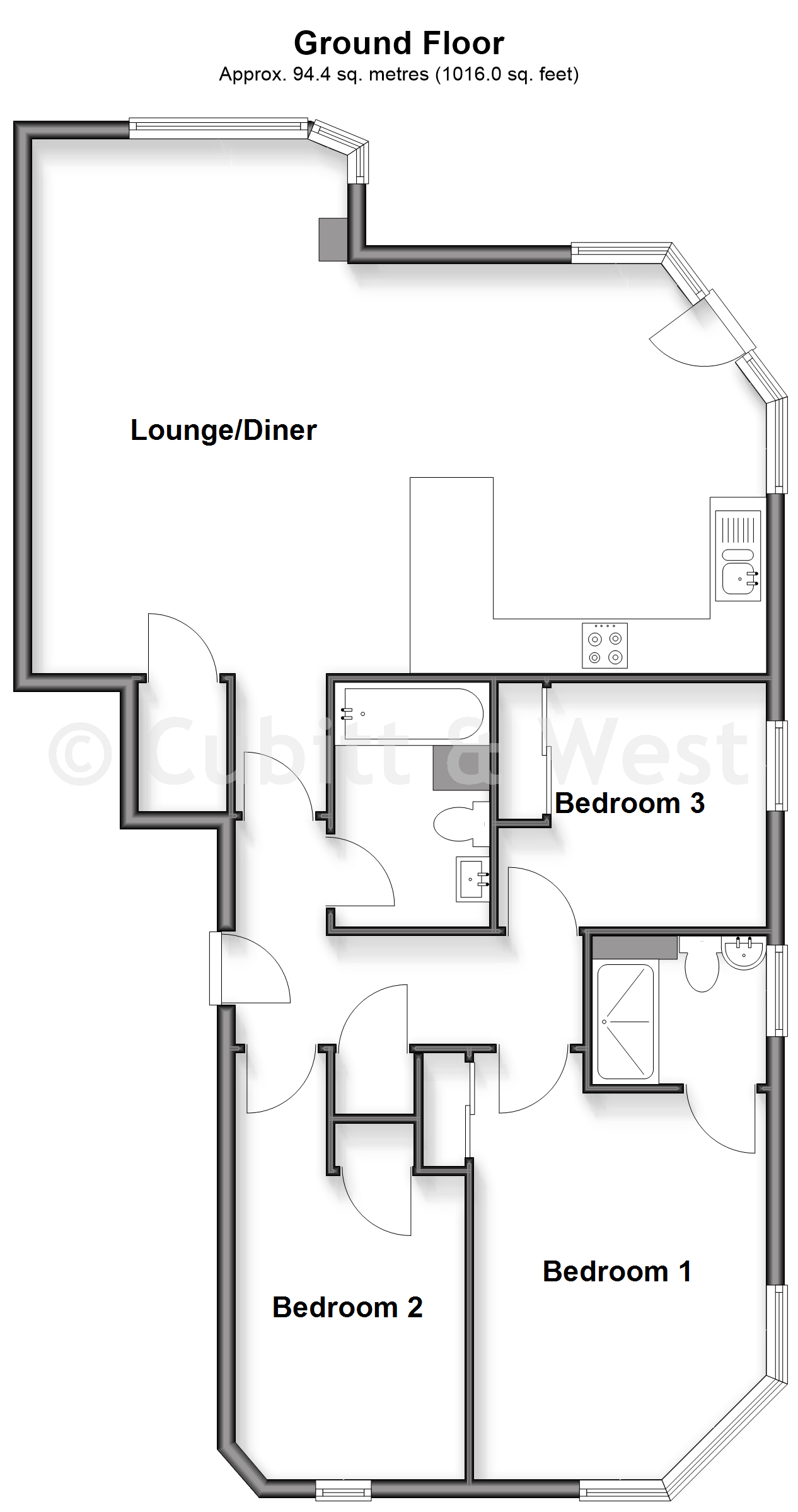 Greenstede House, Wood Street, East Grinstead floorplan