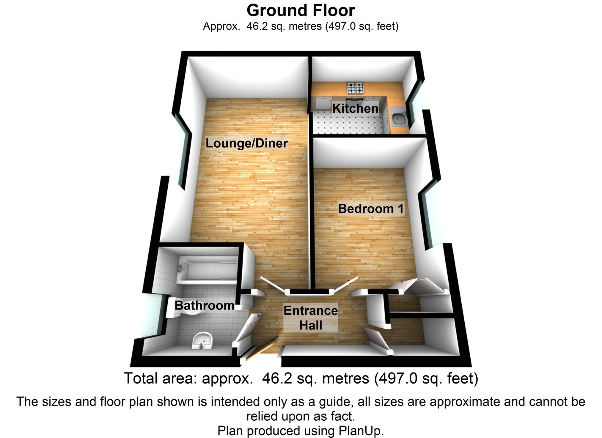 106, Wickham Crescent, Braintree floorplan