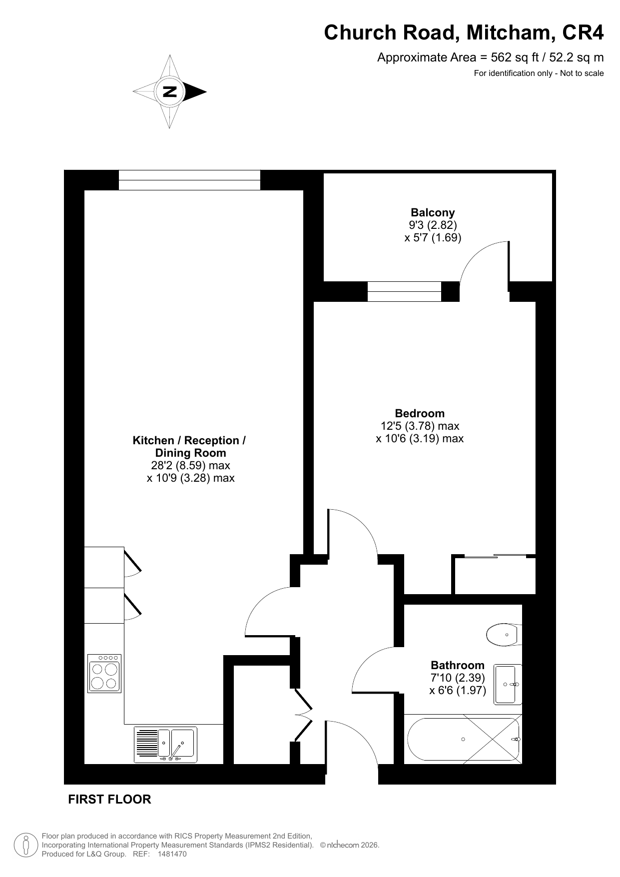260 Church Road, Mitcham floorplan