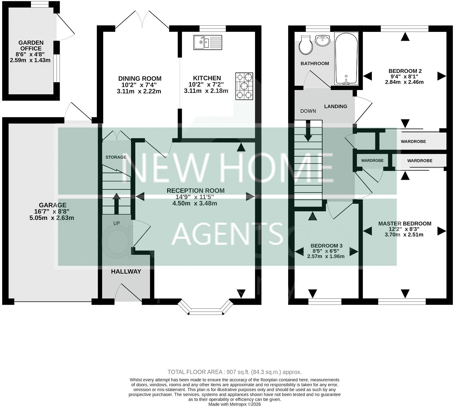 5, Wheeler Close, Reading floorplan