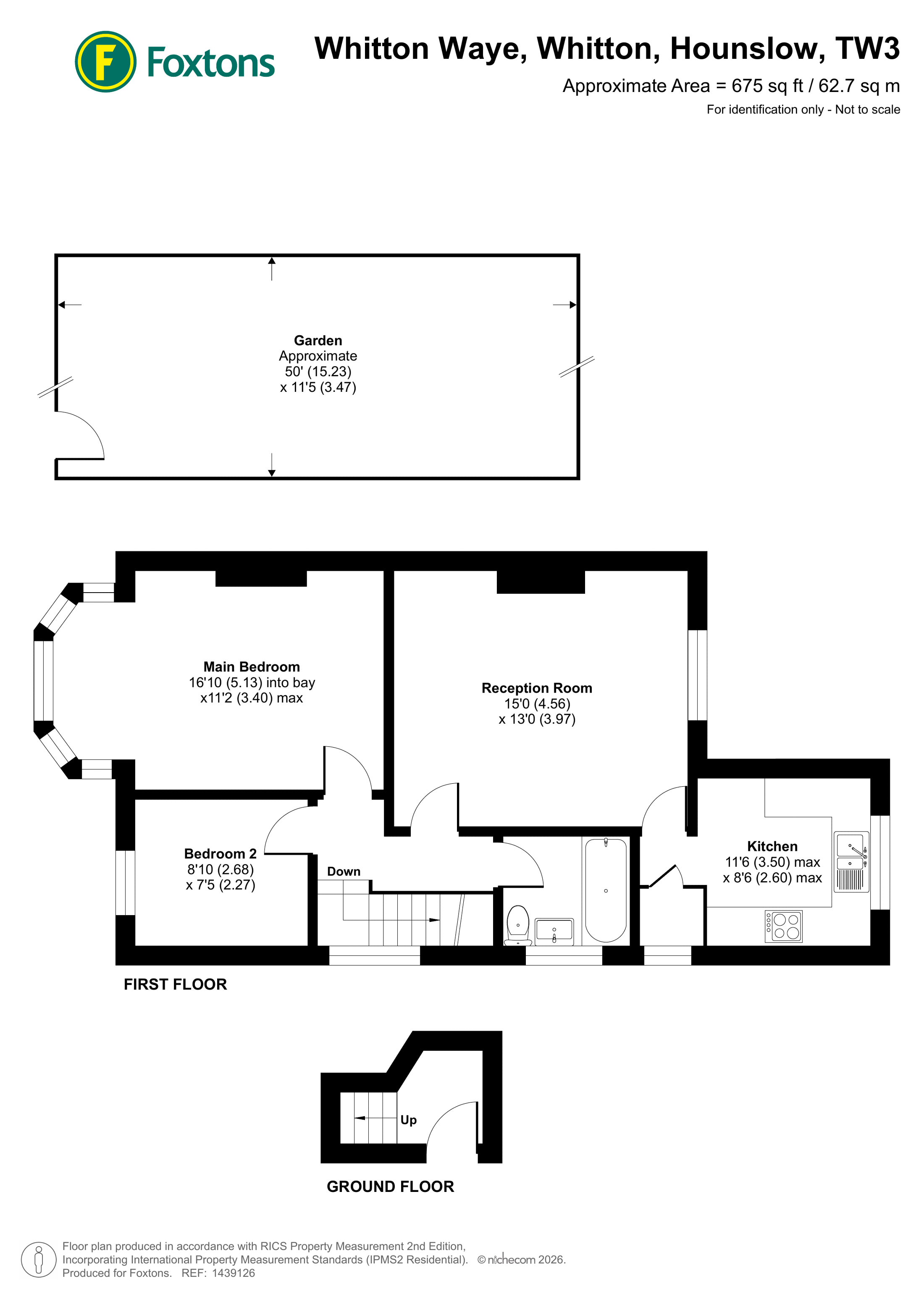 Whitton Waye, Whitton floorplan