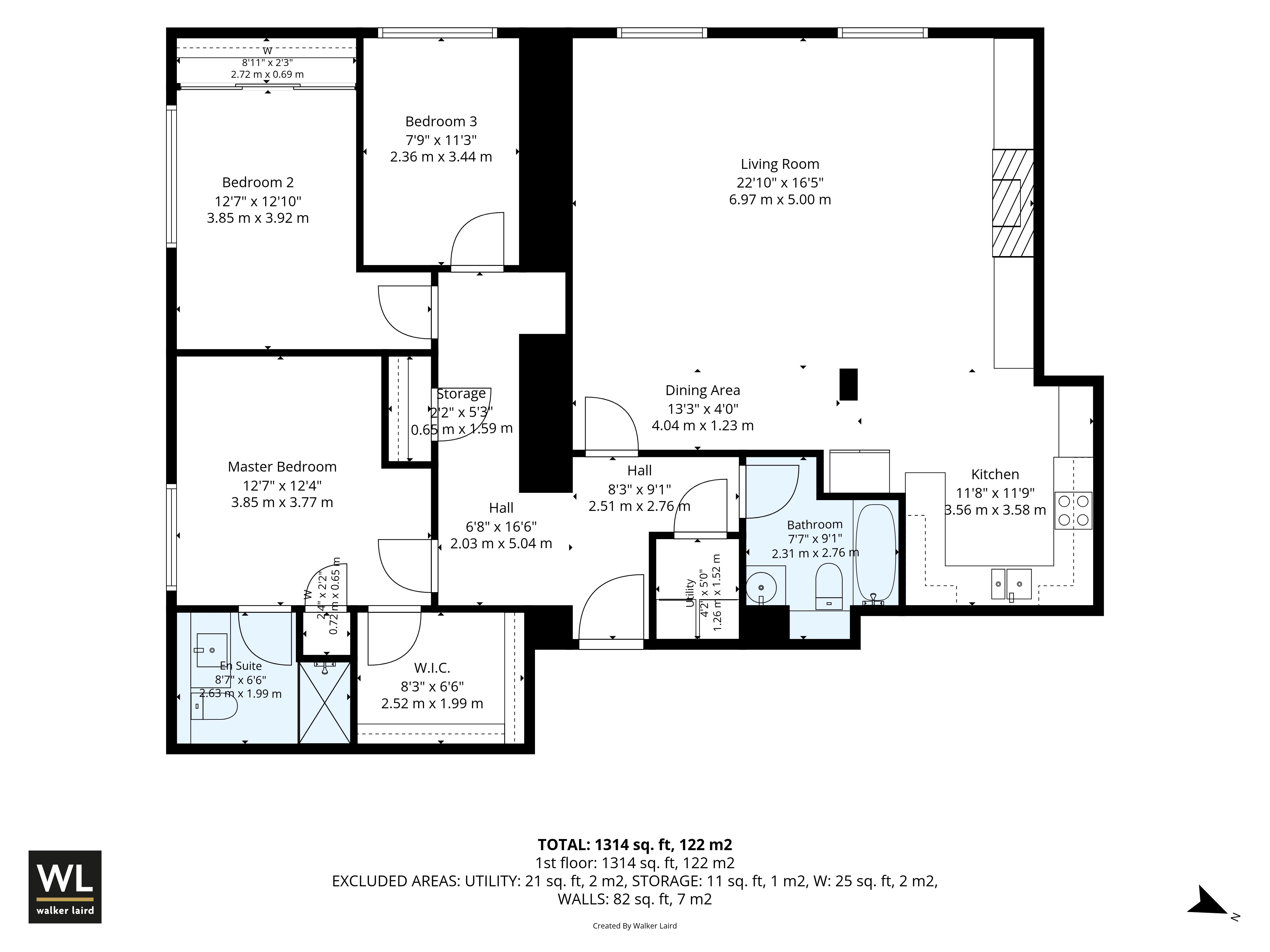 Flat 4, 64, Falside Road, Paisley floorplan