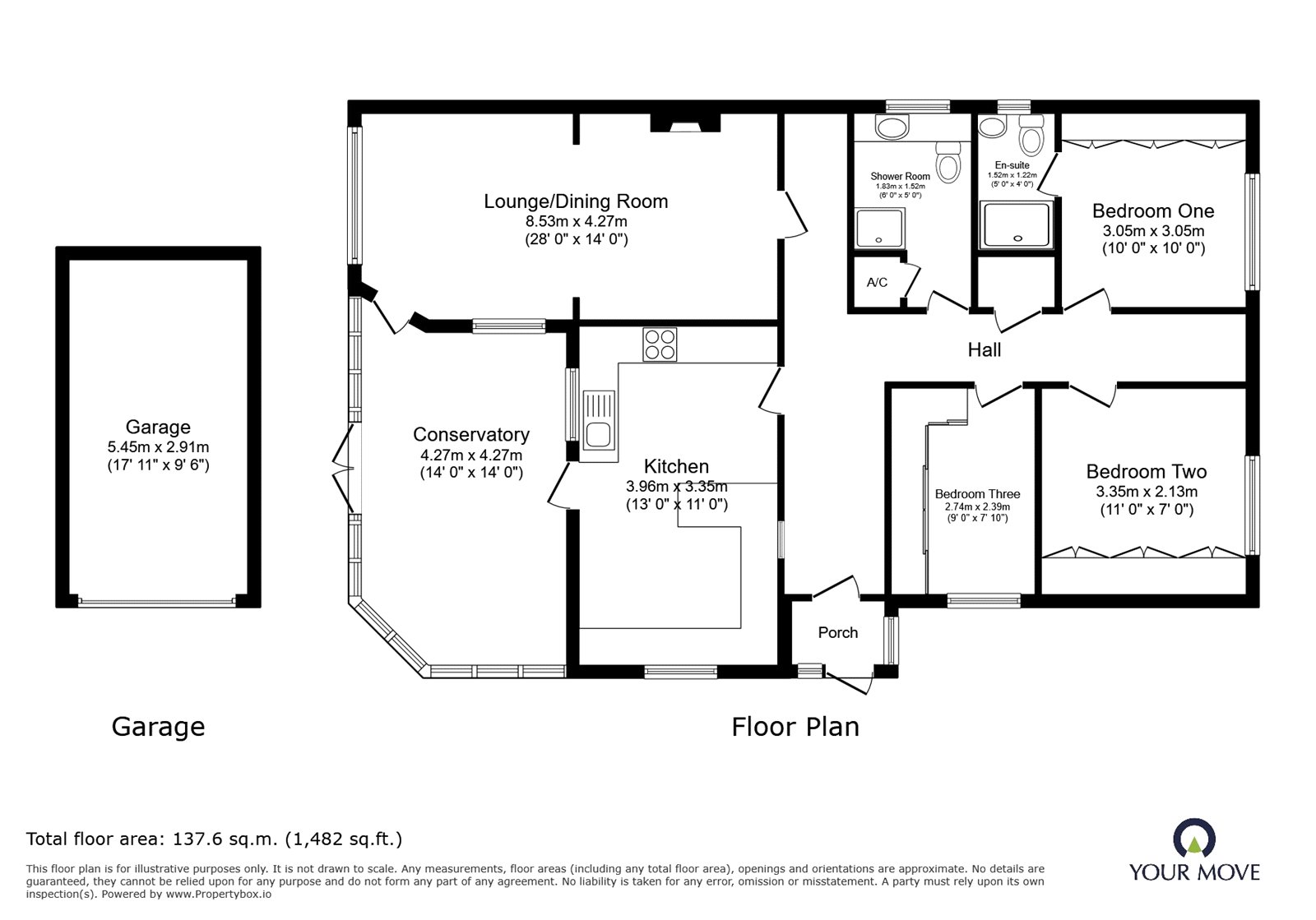 Parkdale, Leicestershire floorplan