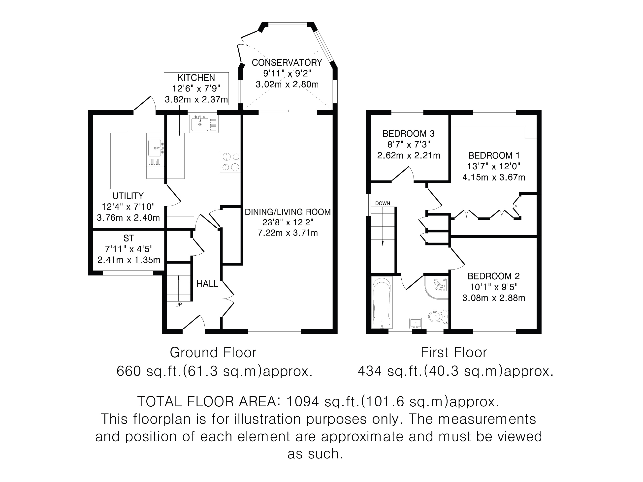 27, The Shaws, Hertfordshire floorplan