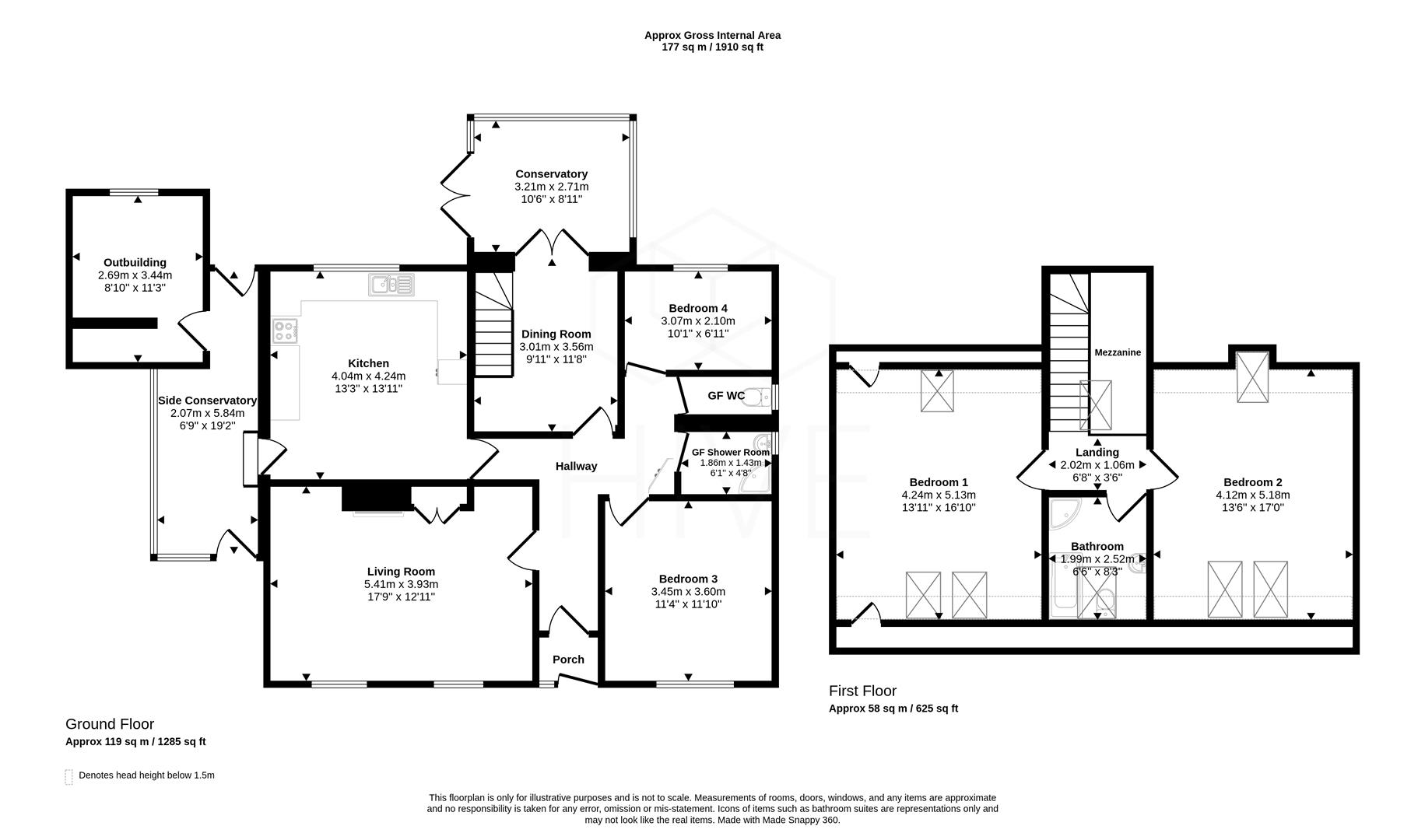 27, Fryers Copse, Wimborne floorplan