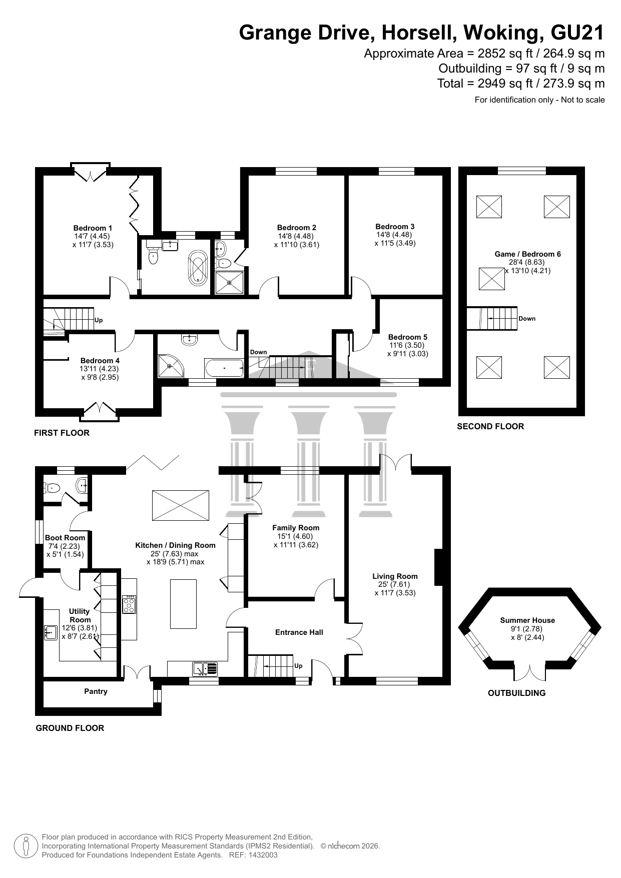 The Barn, Grange Drive, Woking floorplan