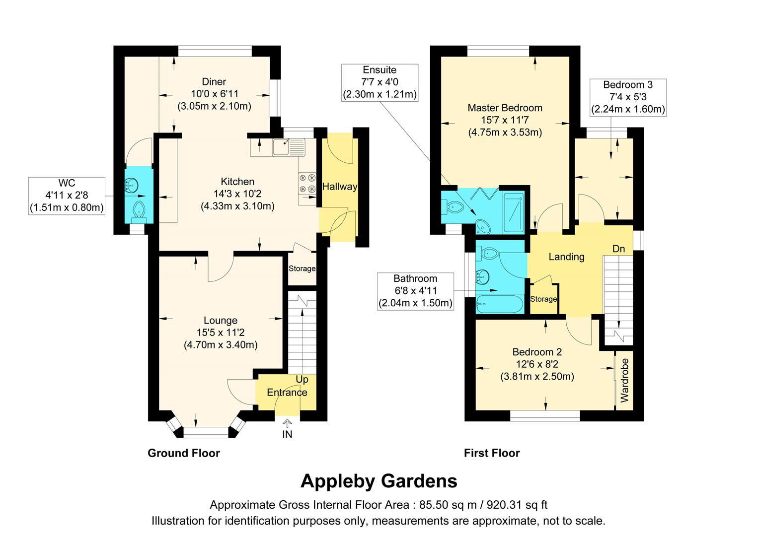 46, Appleby Gardens, Brigg floorplan