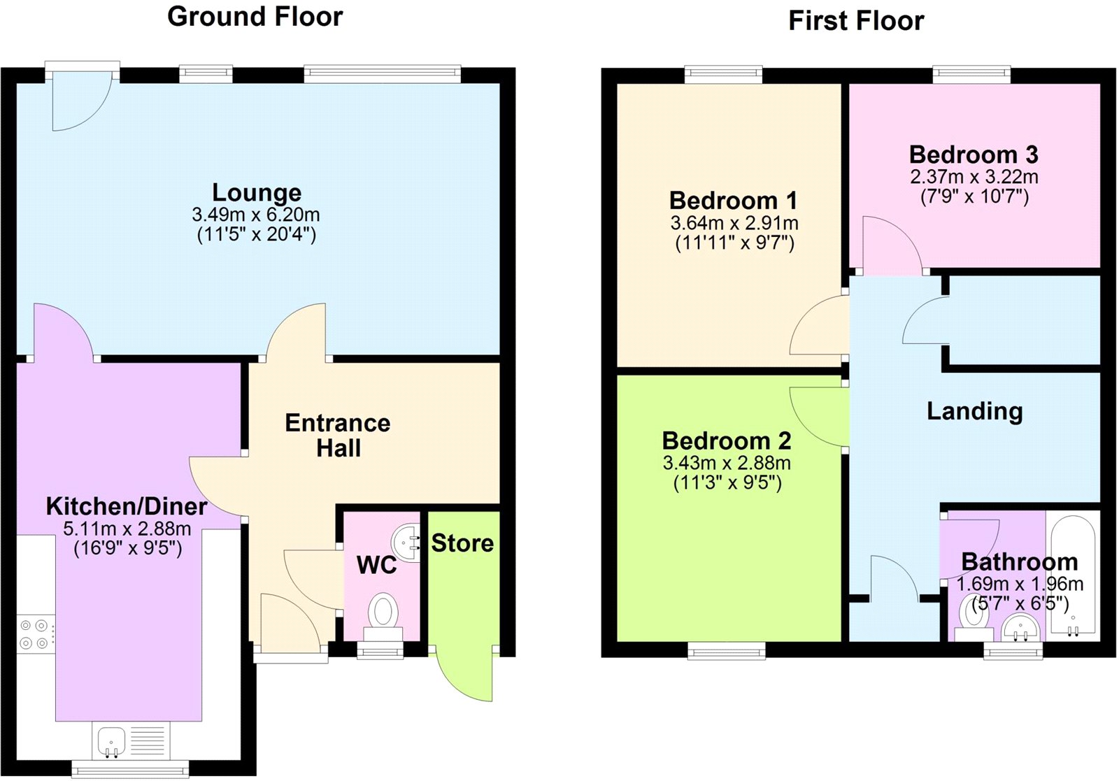 9, Collingham, Peterborough floorplan