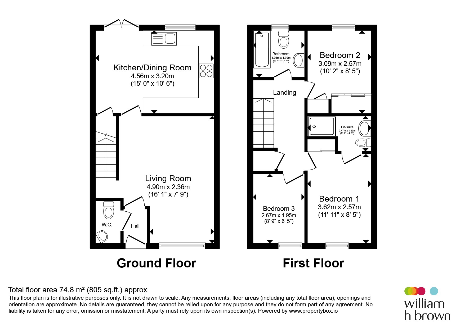 38, Paddock Rise, Wakefield floorplan