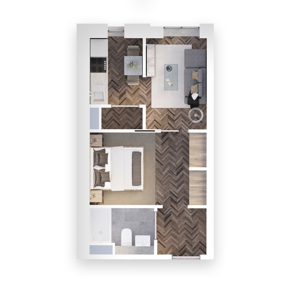 Hands Off London Property Investment - 5% Rental Yields, Uxbridge floorplan