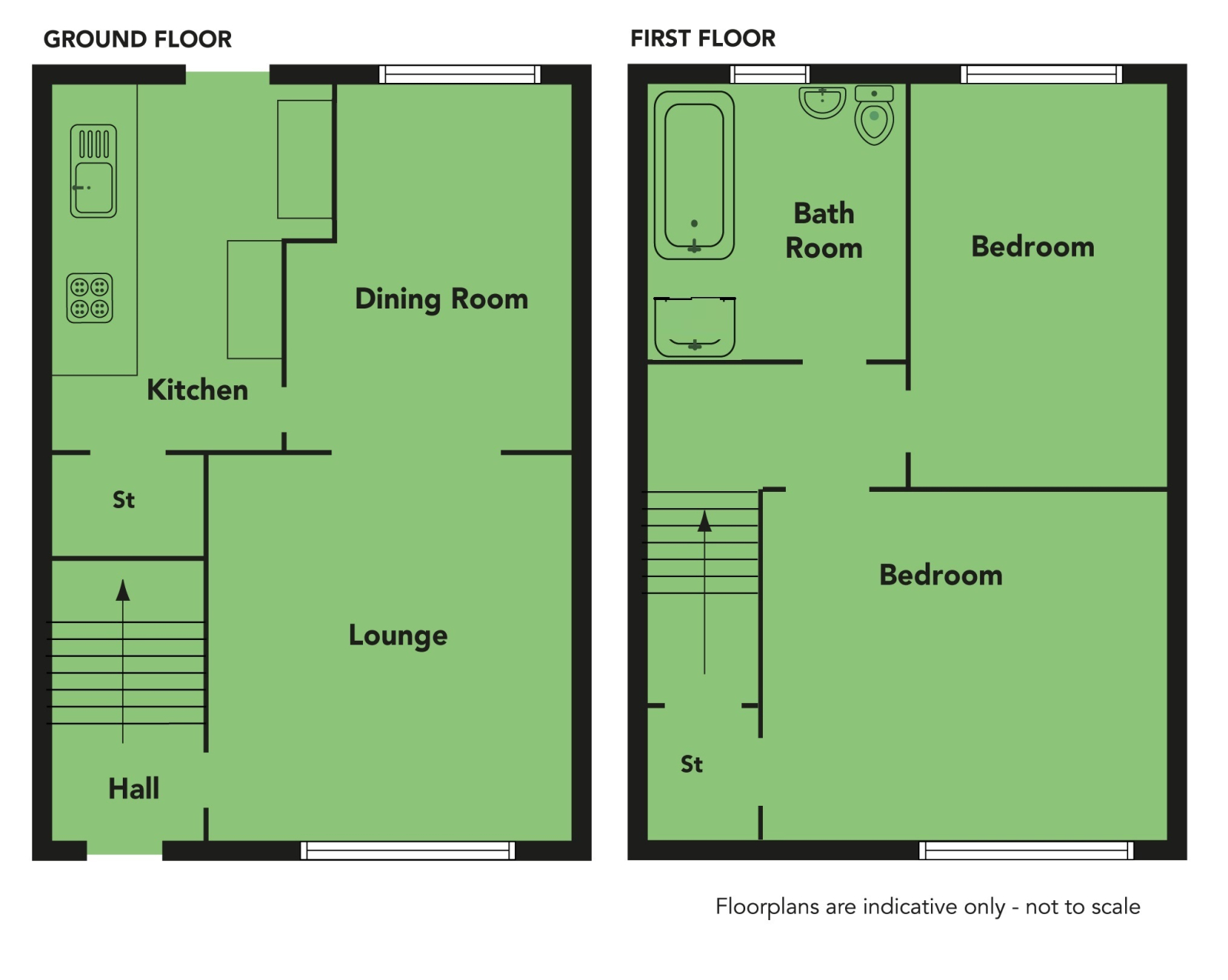 48 Linksview Road, Jerviston, Motherwell floorplan