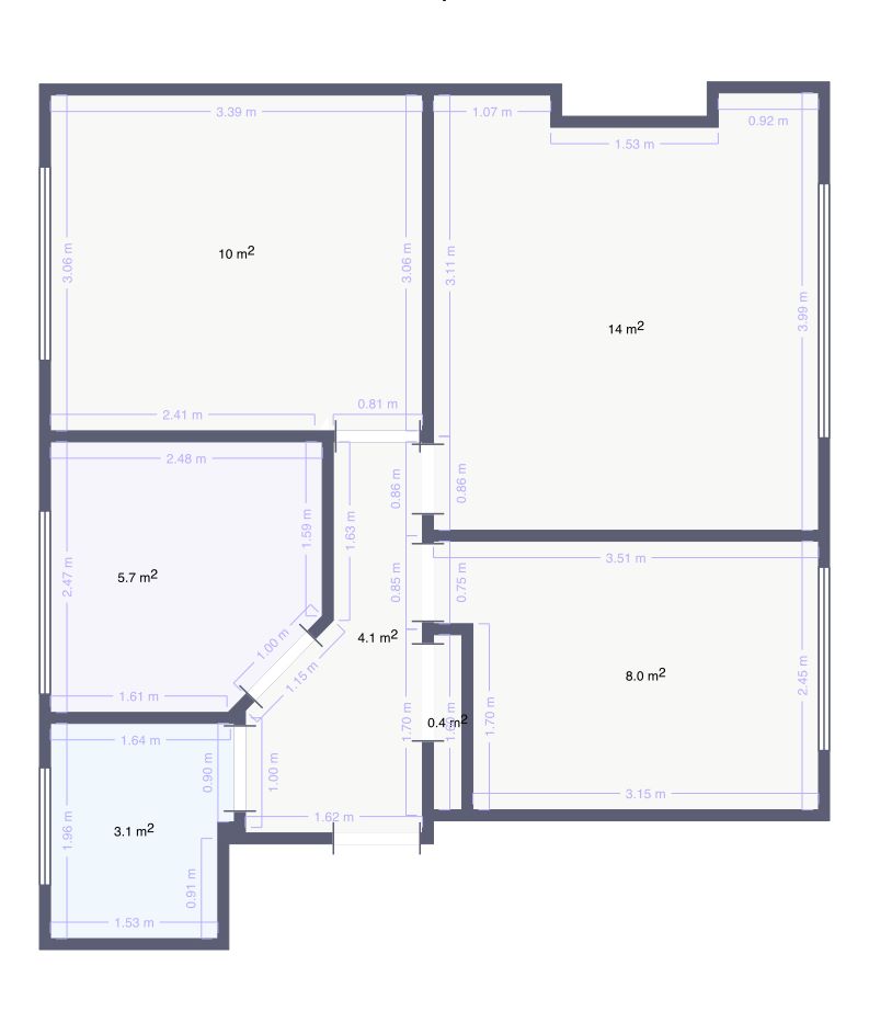 8, Furze Crescent, Swansea floorplan