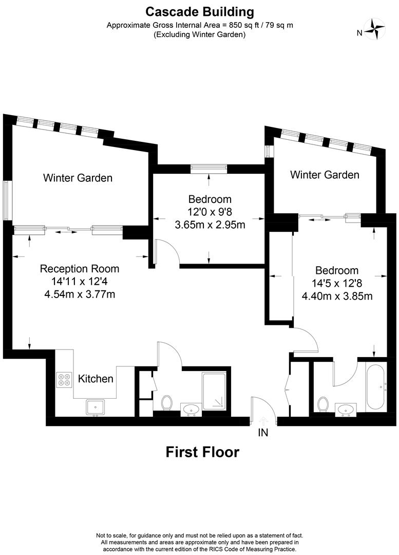 2 Bedrooms Flat to rent in Vista Cascade, Chelsea Bridge Wharf, London SW11