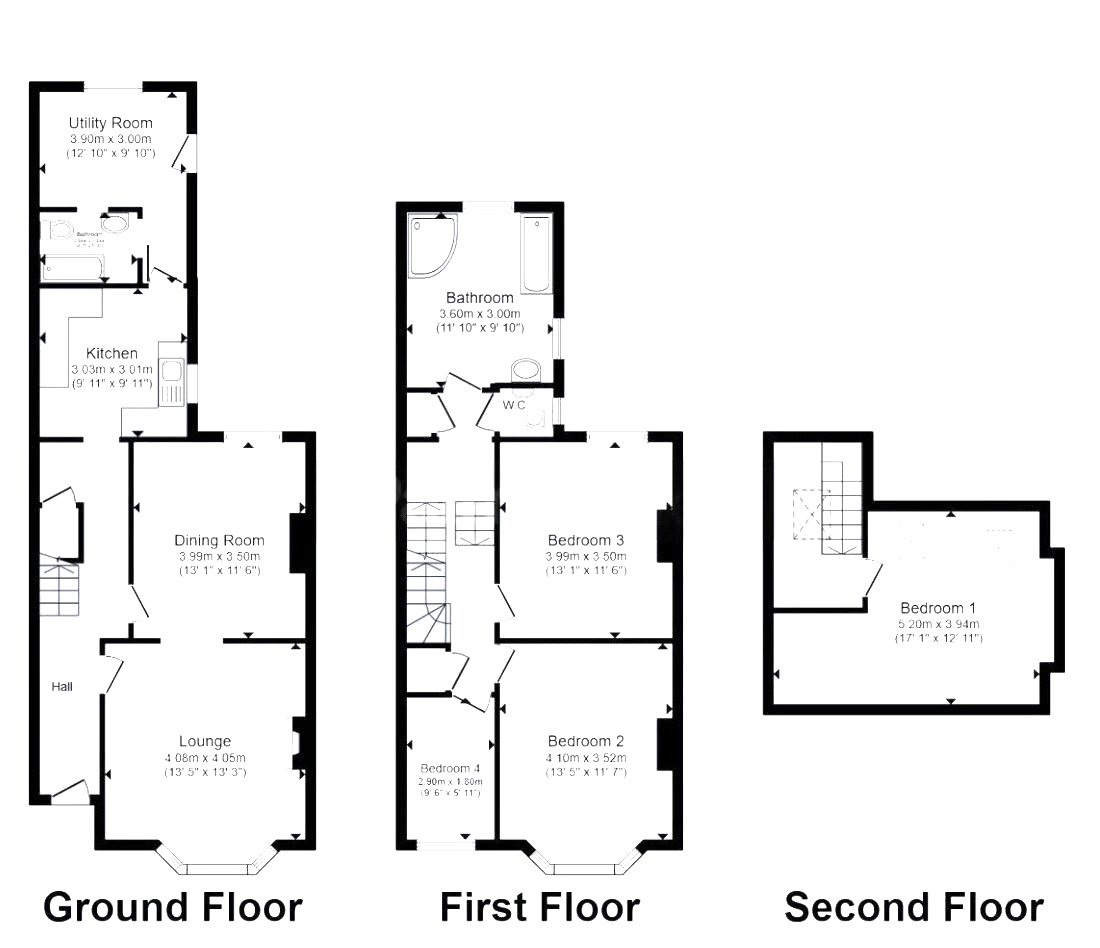 4, R L Stevenson Avenue, Dorset floorplan